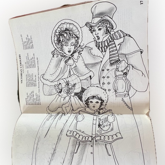 Vtg Craft Books lot of 5 1980s Christmas Sew Paint Quill Cross Stitch Patterns - Picture 12 of 16